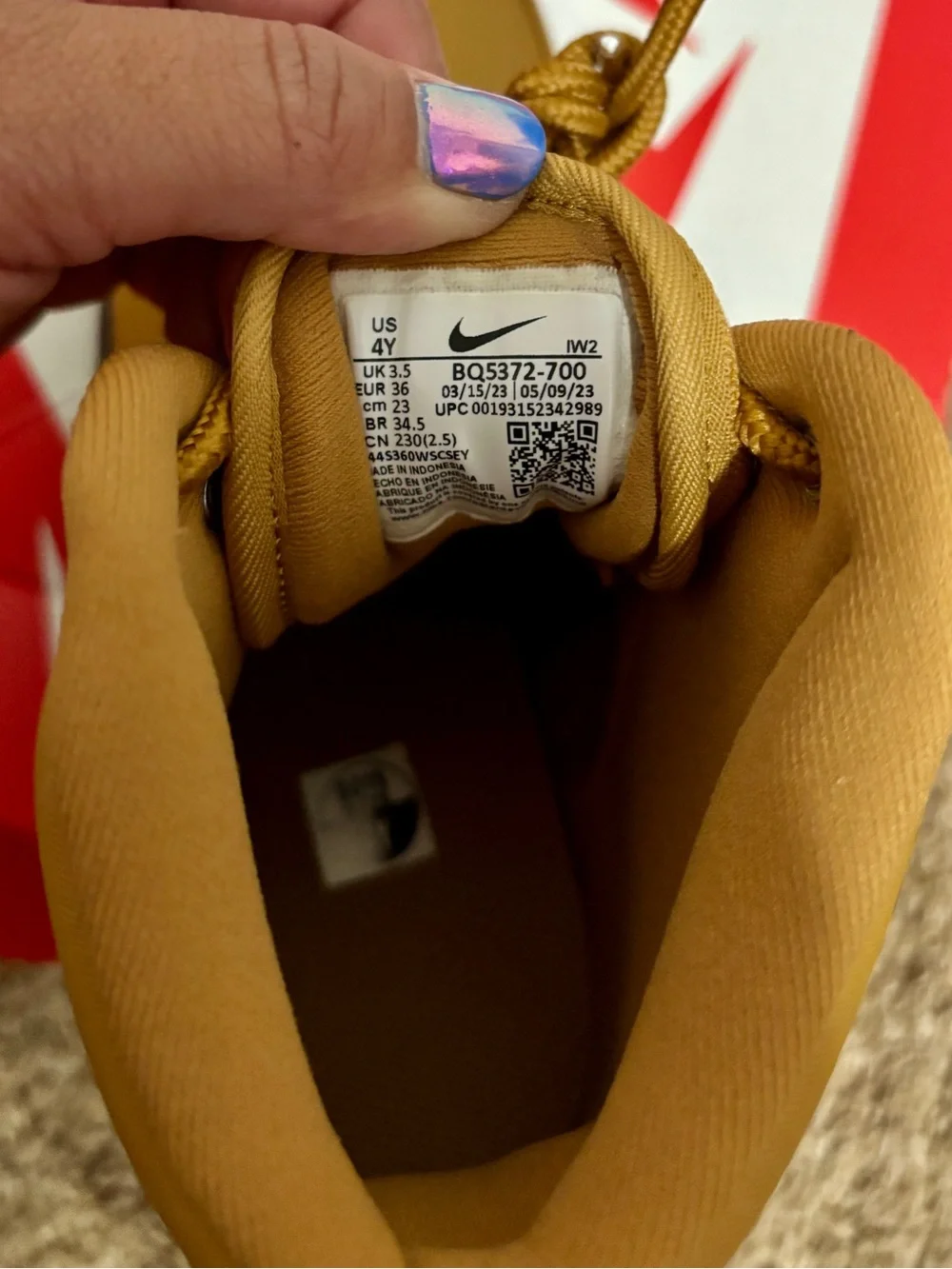 Nike Manoa Kids Boots